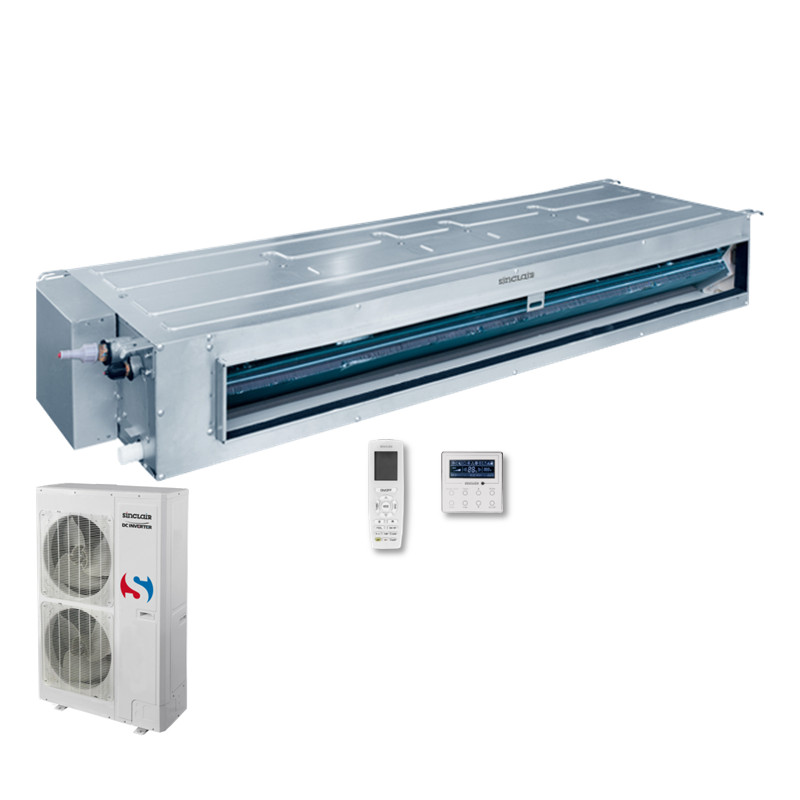Sinclair Set ASD-60BI2 + ASGE-60BI2-3 Kanalgerät 16,0 kW R32 400V Klimaanlage