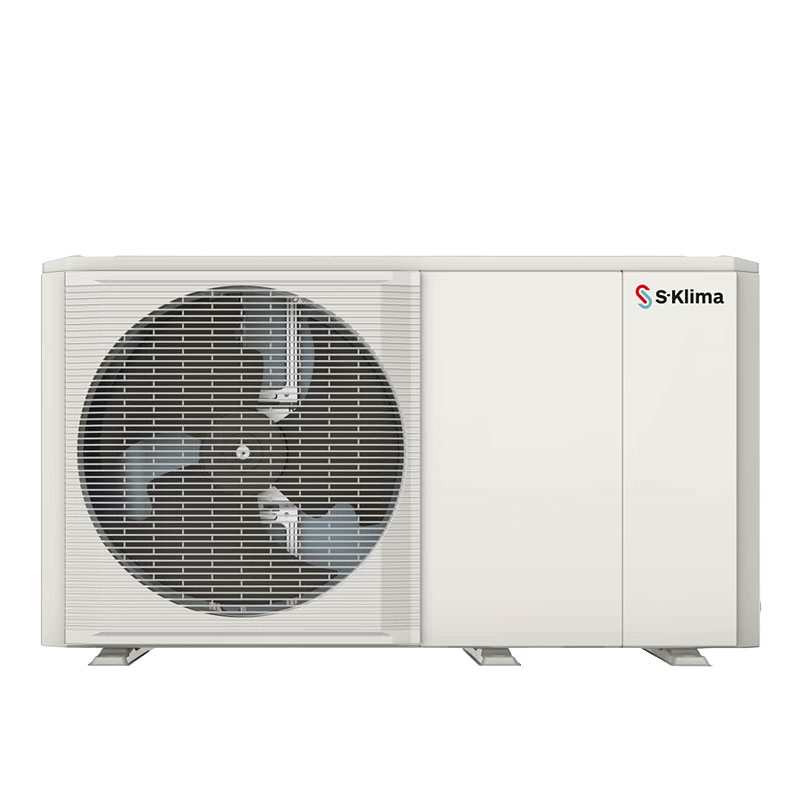S-Klima SAS140RS2 Wärmepumpe Monoblock zum Heizen + Kühlen 16 kW 14 kW 2 Heizkreise 400V