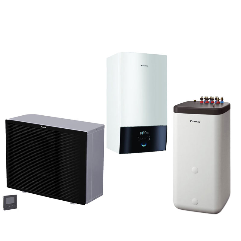 Daikin Altherma 3 H MT Set EPRA12EW1 + ETBH12E6V + EKHWP54419B + Hydromodul + Speicher 500L | 400V