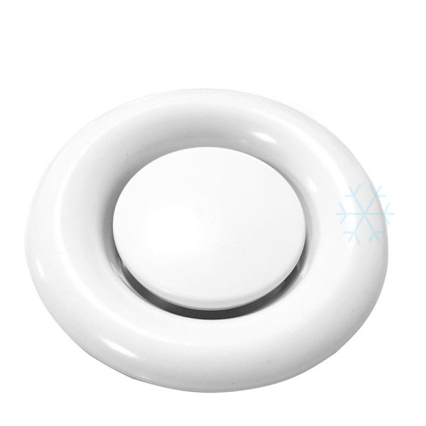Tellerventil Abluft Stahl (DN 80 - 200)