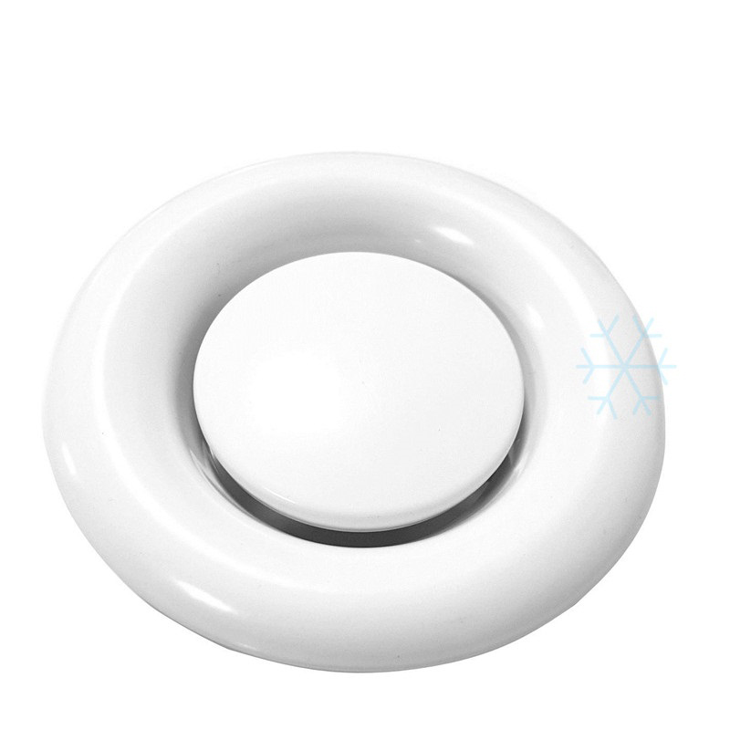 Tellerventil Abluft Stahl (DN 80 - 200)