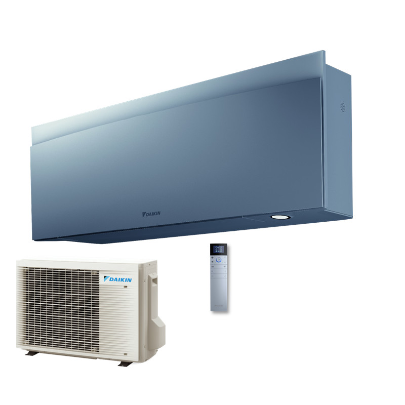 Daikin Set FTXJ50AS + RXJ50A9 WiFi Emura Wandgerät Silber + Außengerät 5,0 kW 1 Raum 50 - 55 m²