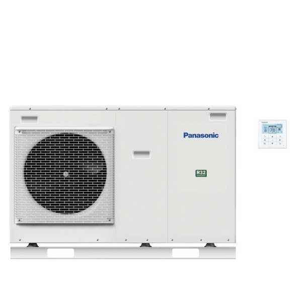 Panasonic Aquarea LT Generation J WH-MDC07J3E5 Monoblock Kompakt Wärmepumpe 7,0 kW | Heizen + Kühlen
