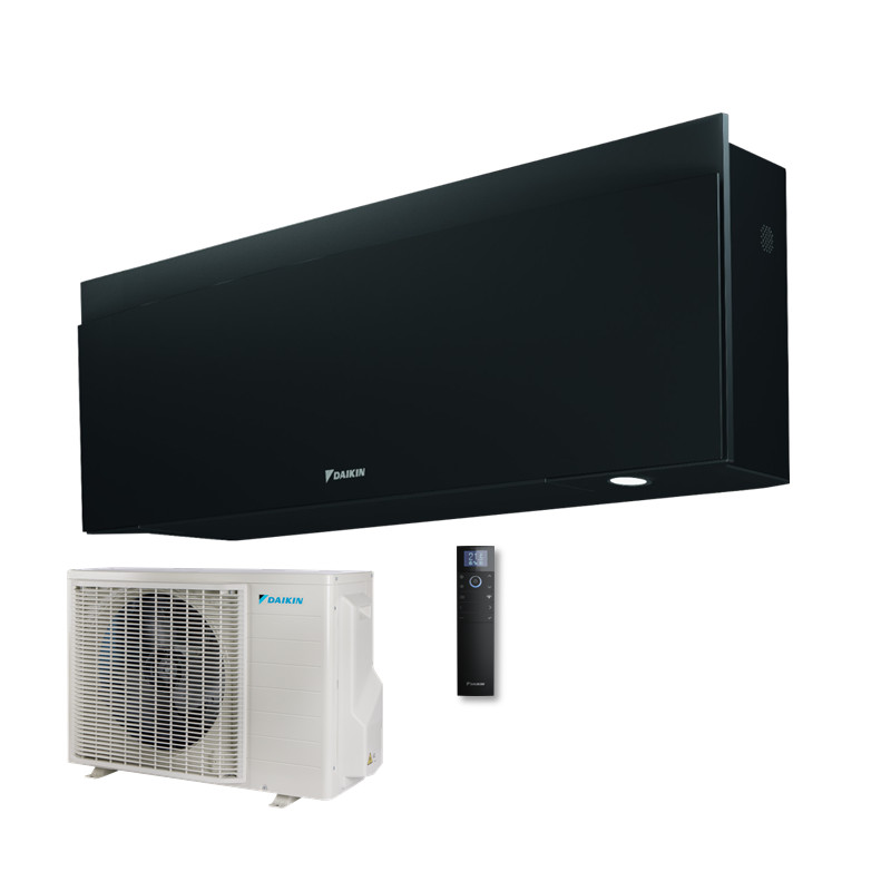 Daikin Set FTXTJ30AB + RXTJ30A Nepura Wandgerät Emura 3 Raumgröße 30 - 35 m² Mattschwarz 3,0 kW