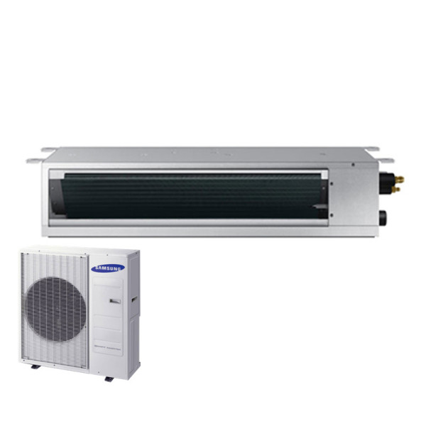 Samsung Set Kanalgerät 3,5 kW - AC 035RNLDKG + AC 035 RXADKG R32 Klimaanlage BAC/NASA