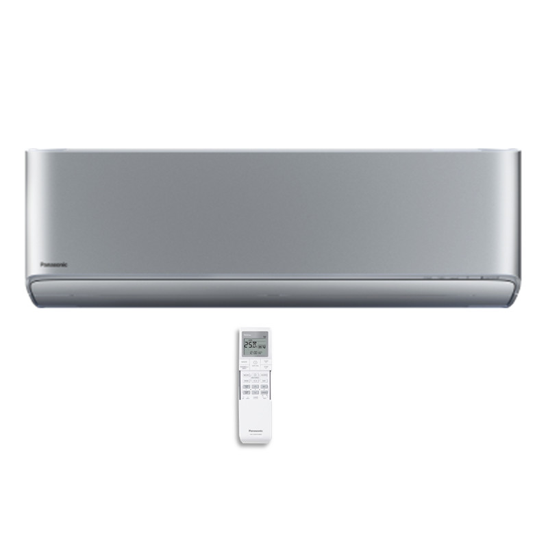 Panasonic CS-XZ25XKEW Wandgerät Etherea WiFi Silber 2,5 kW für 1 Raum | 20 - 25 m² - R32