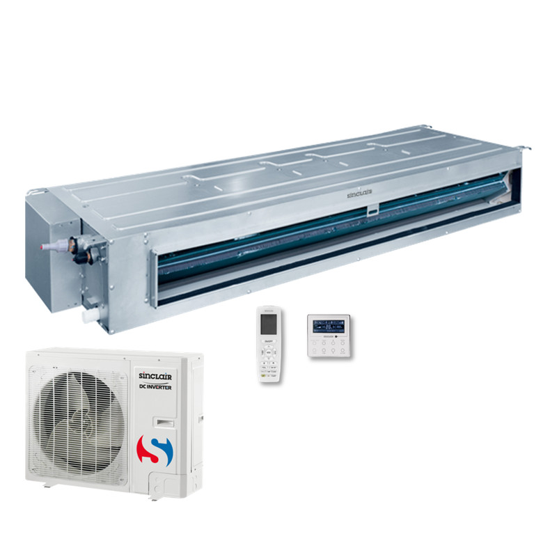 Sinclair Set ASD-42BI2 + ASGE-42BI2-3 Kanalgerät 12,1 kW R32 400V Klimaanlage