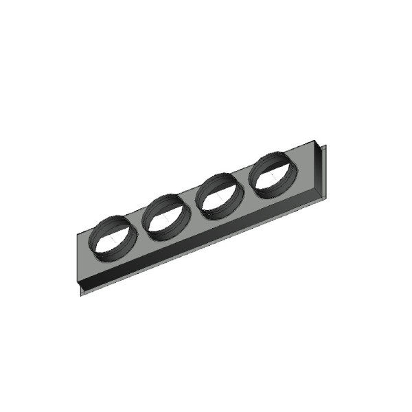 Penka 4er Kanaladapter für Panasonic S-6071PF3E ZU- & ABLUFT