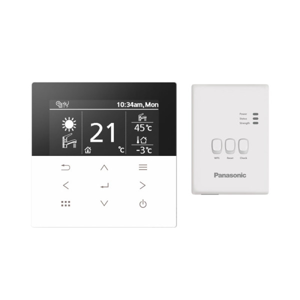 Panasonic Aquarea CZ-RTW2TAW1C zusätzliche Kabel-Fernbedienung mit WiFi für Geräte der M Generation