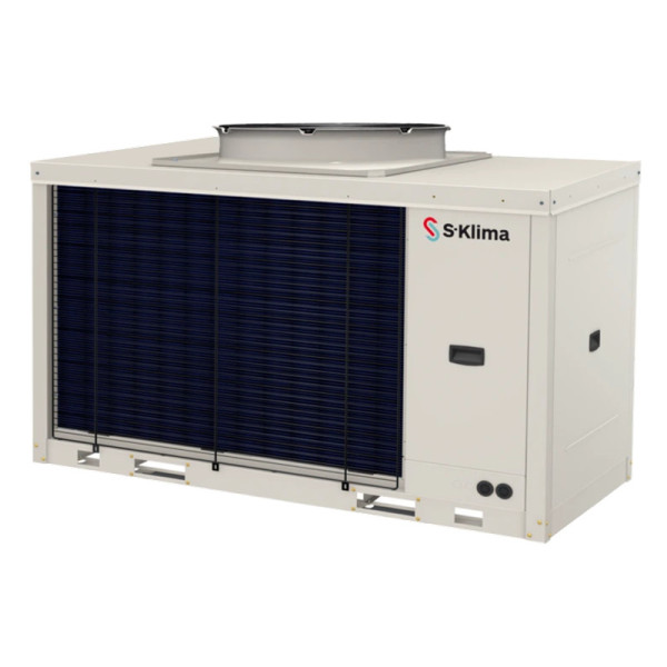 S-Klima SAL440RS2A-IP-C Kaltwasser Außengerät zum Kühlen und Heizen mit Pumpe 43,8 kW R32
