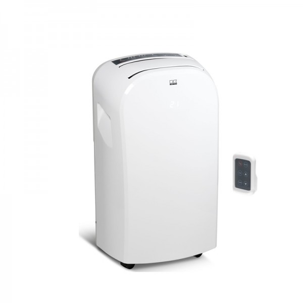 Remko MKT 255 Eco (Weiß) Mobile Klimaanlage nur Kühlen 2,6 kW für 1 Raum mit 25 m² R290