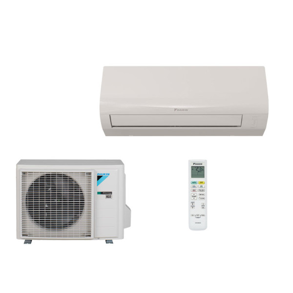 Daikin Set Sensira Wandgerät FTXF25E + RXF25E für 1 Raum mit 25 - 30 m² | 2.5 kW | R32