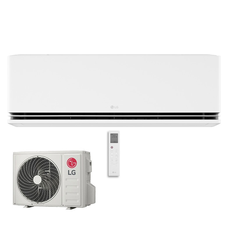 LG Set H09S1D NS1 + H09S1D U12 Wandgerät Dualcool S1 Deluxe | Raumgröße 25 - 30 m² | WiFi | 2.5 kW