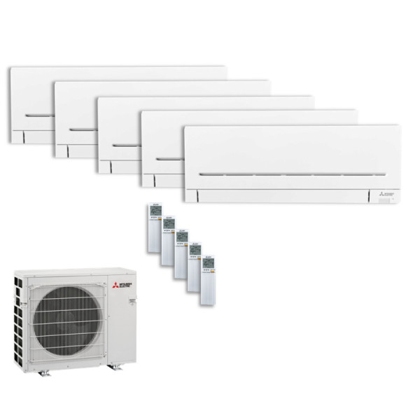 Mitsubishi Electric Set 3 x MSZ-AP25VGK + MSZ-AP42VGK + MXZ-4F72VF3 Wandgeräte | Auslaufmodell