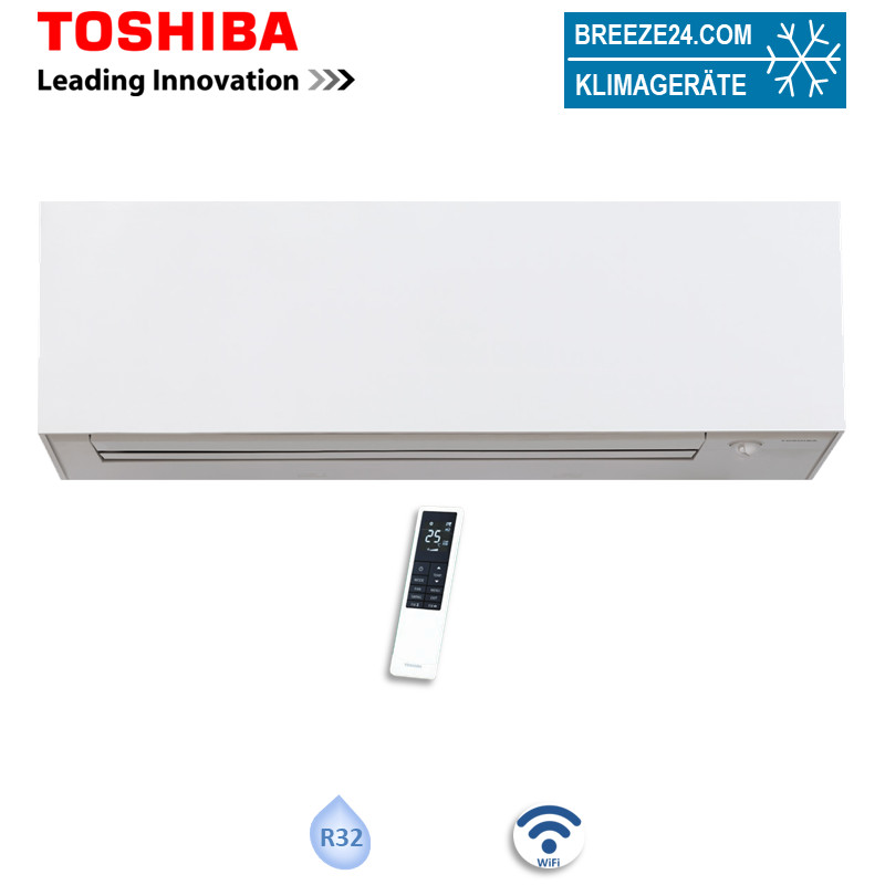 Toshiba RAS-B10S4KVPG-E Wandgerät Daisekai 10 White 2,5 kW | Raumgröße 25 - 30 m² | WiFi | R32