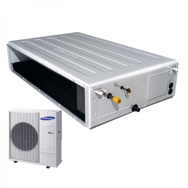 Samsung Set Kanalgerät 10,0 kW - AC 100 RNMDKG + AC 100 RXADNG R32 Klimaanlage 400V BAC/NASA