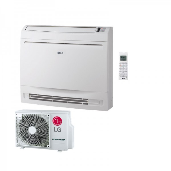 LG Electronics Set UQ18F NA0 + UUB1 U20 Truhengerät 5,0 kW Raumgröße 50 - 55 m² | R32