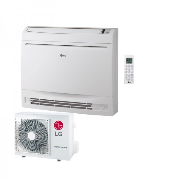 LG Electronics Set Truhengerät 2,6 kW - UQ09F NA0 + UUA1 UL0 R32 Klimaanlage (Auslaufmodell)
