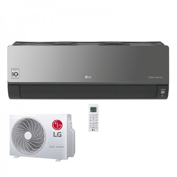 LG Set WiFi Wandgerät Artcool Energy 5,0 kW - AC18BK.NSK + AC18BK.UL2 | Raumgröße 50 - 55 m² | R32