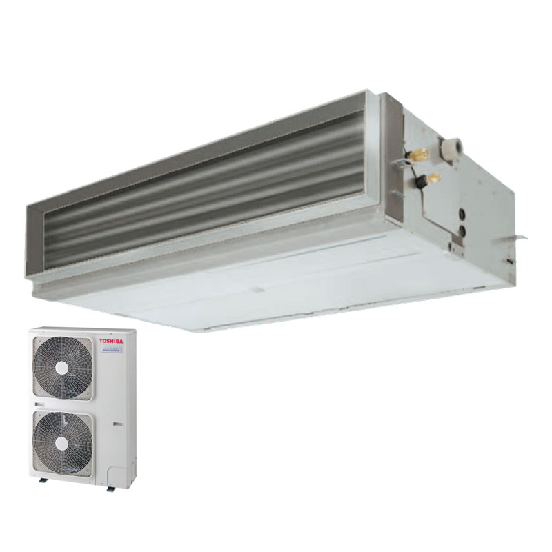 Toshiba Set RAV-HM1401BTP-E + RAV-GP1401AT-E Kanalgerät 12,5 kW R32 Klimaanlage