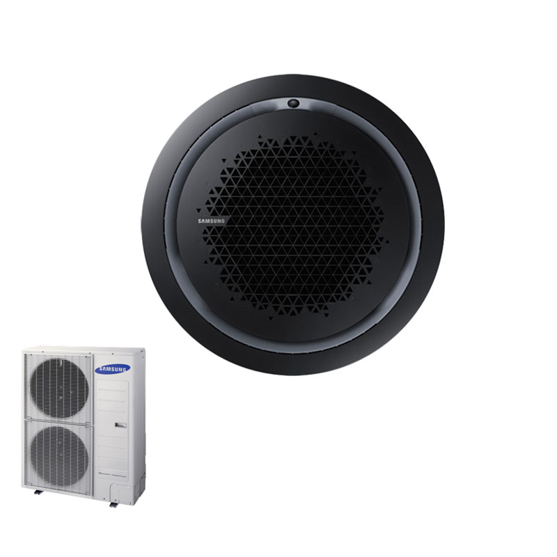 Samsung Set AC 140 RN4PKG + Blende PC4NBNMAN schwarz + AC 140 RXADNG Deckenkassette 13,4 kW 400V