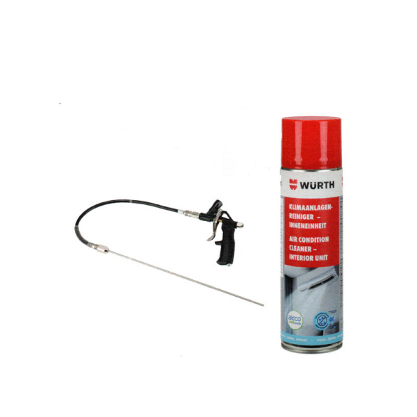 Würth Klimaanlagenreiniger-Set 13-teilig | Innengerät | Aussengerät
