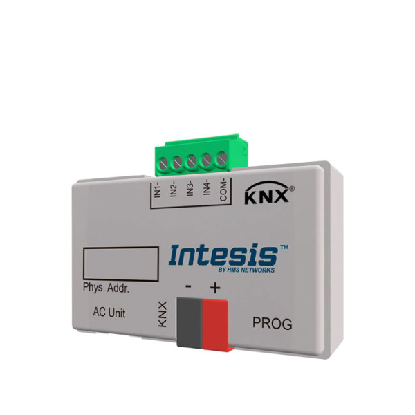 INTESIS INKNXMIT001I100 KNX-Klima-Gateway | Mitsubishi, 4 Binäreingänge | ME-AC-KNX-1i