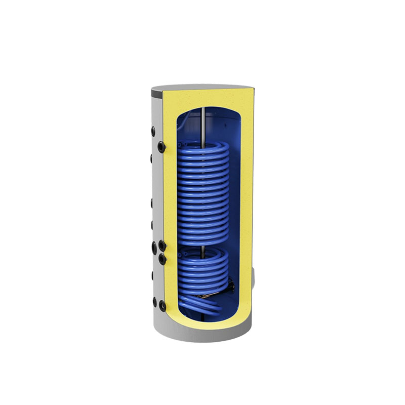TESY ES-FVD2 500 Trinkwasserspeicher 500Liter | 2 Wärmetauscher + Heizstab 9kW ideal für Wärmepumpen