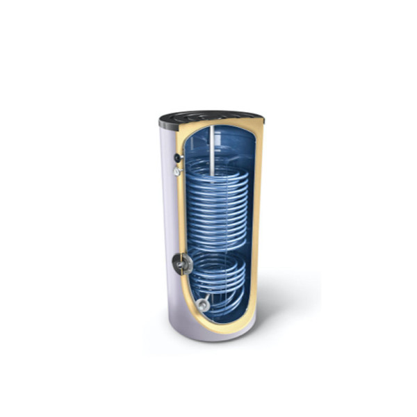 TESY ES/T200-2WT Trinkwasserspeicher 200 Liter mit 2 doppelten Wärmetauscher ideal für Wärmepumpen