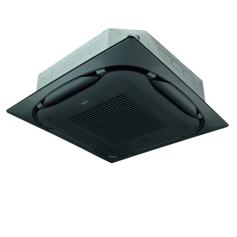 Daikin FXFN40B CO2 4-Wege-Deckenkassette 4,5 kW - VRV mit Standardblende schwarz BYCQ140EB | R744