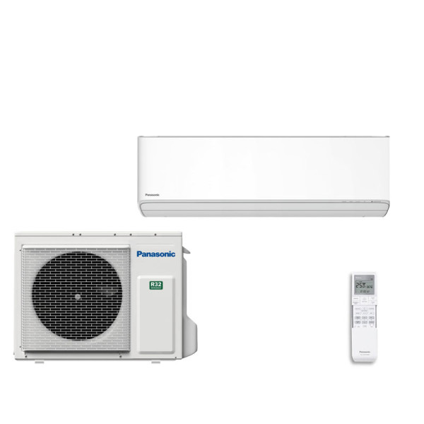 Panasonic Klimaanlagen Set CS-Z50XKEW + CU-Z50XKE WiFi Wandgerät für 1 Zimmer mit 50 - 55 m²