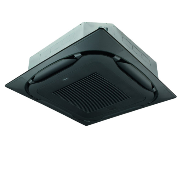 Daikin FXFN40B CO2 4-Wege-Deckenkassette 4,5 kW - VRV mit Standardblende schwarz BYCQ140EB | R744