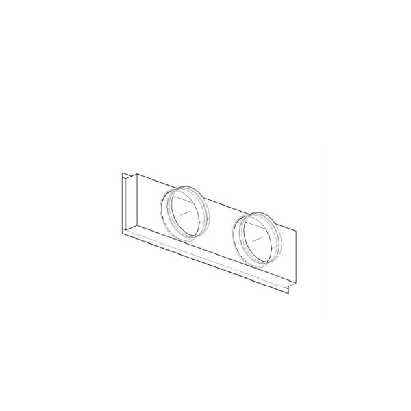 Penka Kanaladapter Abluft für Toshiba RAS-M07 | 10 | 13 U2DVG-E