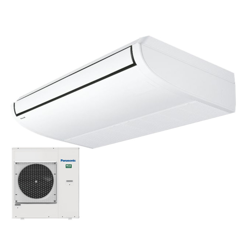 Panasonic Set Deckenunterbaugerät 9,5 kW S-1014PT3E + U-100PZH4E5 PACi NX Elite R32 Klimaanlage